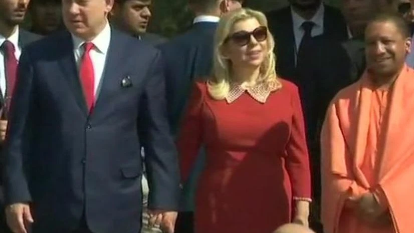 Yogi Adityanath, Benjamin Netanyahu Yogi Adityanath, Benjamin Netanyahu