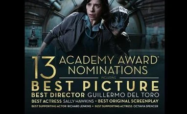 'The Shape of Water' leads Oscar nominations with 13 nods, 'Dunkirk' gets 8 The Shape of Water