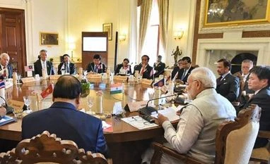 Asean, Modi attack Bejing on South China Sea stand, vow to fight terrorism ASEAN summit 2018, Asean, India and Asean, Prime Minister,Narendra Modi,maritime security, connectivity and trade,India-Asean,Republic Day, President Ram Nath Kovind ,Thailand, Singapore,Modi, China