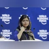 Malala Yousafzai,Malala on education,Nobel Peace Prize winner,Taliban,World Economic Forum ,WEF 2018,women's right education, women education, gender equality Malala Yousafzai,Malala on education,Nobel Peace Prize winner,Taliban,World Economic Forum ,WEF 2018,women's right education, women education, gender equality