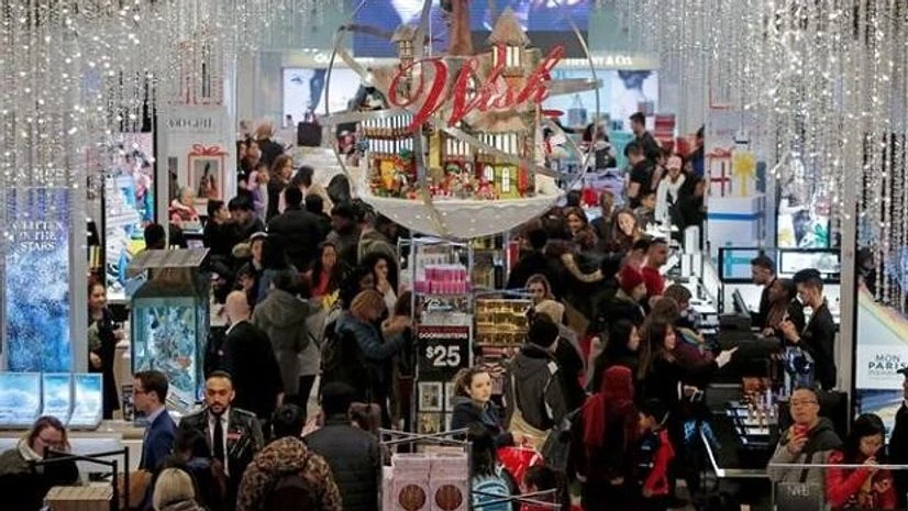 Macy's People shop in Macy's Herald Square during early opening for the Black Friday sales in Manhattan, New York. Photo: Reuters