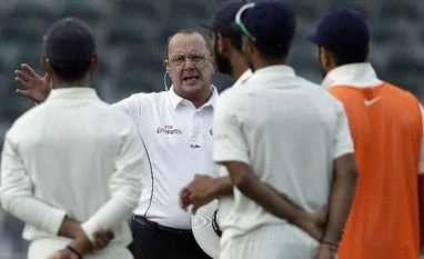 Ind vs SA: Play stopped for Day 3 after umpires raise concern over pitch Umpire Michael Gough