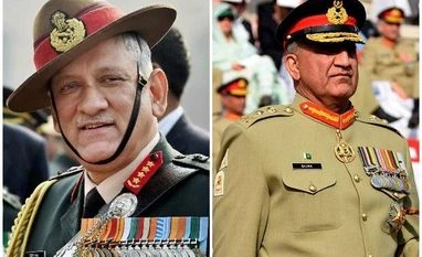 collage Pakistan's army backs dialogue, India hangs tough