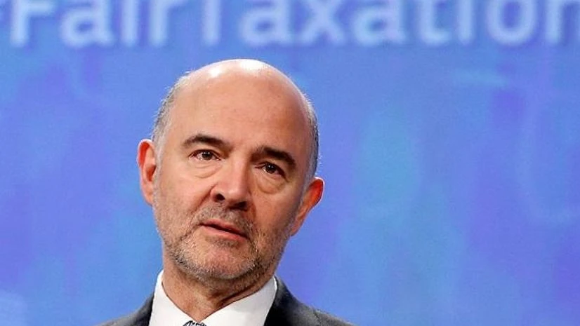 European Economic and Financial Affairs Commissioner Pierre Moscovici addresses a news conference. Photo: Reuters. European Economic and Financial Affairs Commissioner Pierre Moscovici addresses a news conference. Photo: Reuters.