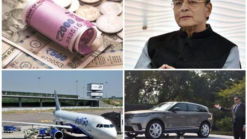 collage News digest: Economic Survey, FRDI Bill, IndiGo, car dealers, and more