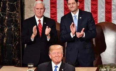 Donald Trump speech: We have arrived at 'new American moment' of prosperity Donald Trump speech: We have arrived at 'new American moment' of prosperity