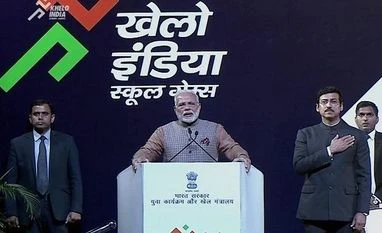 Modi launches Khelo India Games to improve India's performance in Olympics Khelo India School Games ,Narendra Modi,Prime minister,Olympics,Vijay Goel ,Indian sports,Rajyavardhan Singh Rathore,Archery, Athletics, Badminton, Basketball, Boxing, Football, Gymnastics, Hockey, Judo, Kabaddi, Kho-Kho, Shooting, Swimming, Volleyba