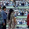 By-passers watch a live telecast of Union Budget 2018-19 session being presented by Union Finance Minister Arun Jaitley, in Kolkata | PTI Photo