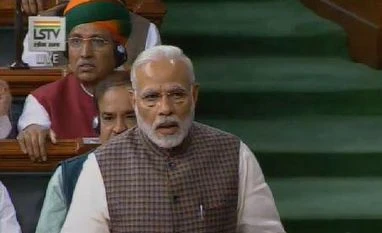 Congress split Andhra like it divided India for political gains: PM Modi Narendra Modi, Lok Sabha