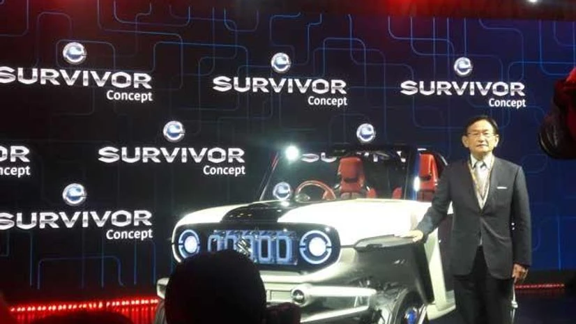 Auto Expo 2018: Maruti showcases electric SUV with autonomous capabilities Auto expo 2018: Maruti Suzuki's e-SURVIVOR