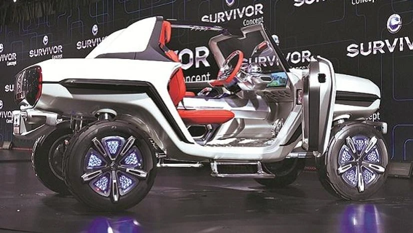 Auto Expo 2018, Maruti Suzuki e-Survivor Auto Expo 2018
