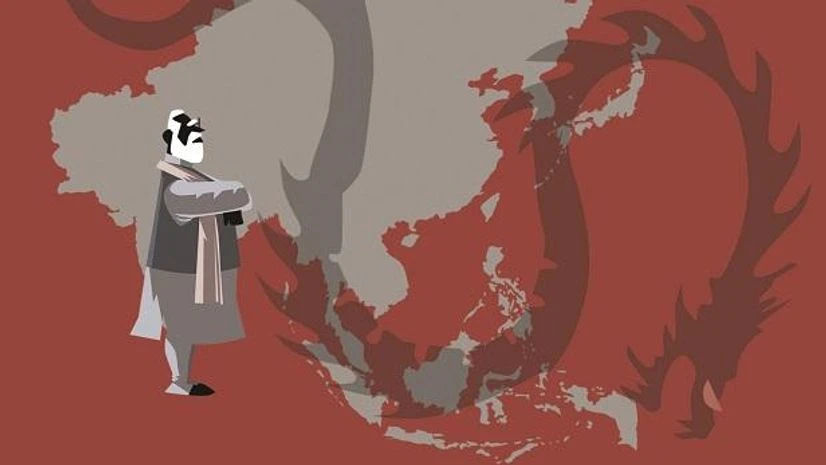 India Maldives Illustration by Binay Sinha