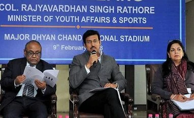 Pension for meritorious sportspersons doubled: Sports Minister Rathore Rajyavardhan Singh Rathore