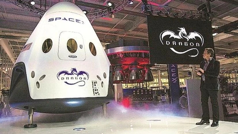 Elon Musk, Space X, Dragon V2 spacecraft Elon Musk, Space X, Dragon V2 spacecraft