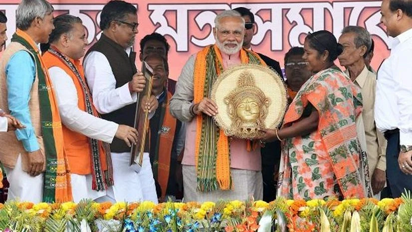 Narendra Modi, Tripura elections Narendra Modi, Tripura elections