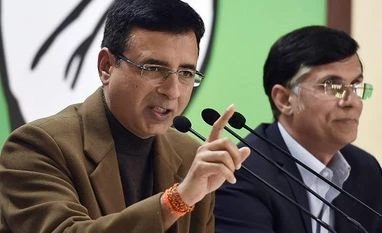 Cong calls PM's speech 'hollow', says nothing 'meaningful' for common man AICC spokesperson Randeep Singh Surjewala. File photo: PTI