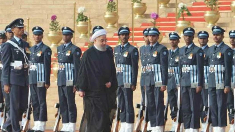 Iran President Hassan Rouhani's India visit Iran President Hassan Rouhani's India visit