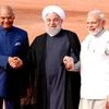 Ram Nath Kovind, Narendra Modi, Hassan Rouhani