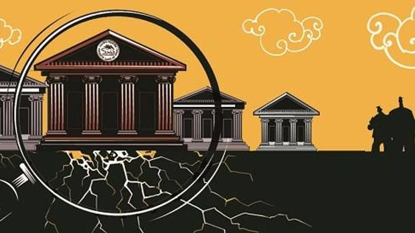Reserve Bank of India, RBI Illustration by ajay mohanty