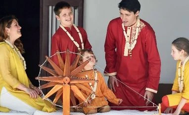 Sabarmati Ashram a beautiful place of peace, humility and truth: Trudeau trudeau, Canada