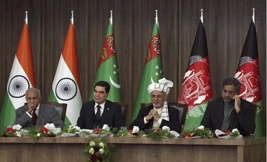 Construction of $8-billion natural gas TAPI pipeline launched TAPI leaders