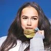 Russia’s Alina Zagitova after winning gold in women’s single figure skating