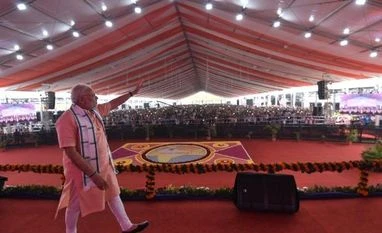 Modi launches flight, helicopter service between Ahmedabad and Daman & Diu Modi