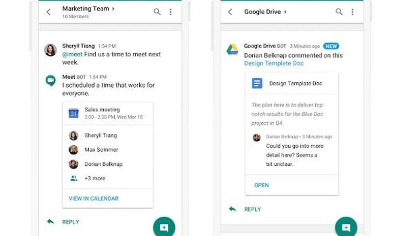 Google Hangouts Chat Google Hangouts Chat