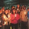 Students hold candlelight vigil after Florida school shooting .