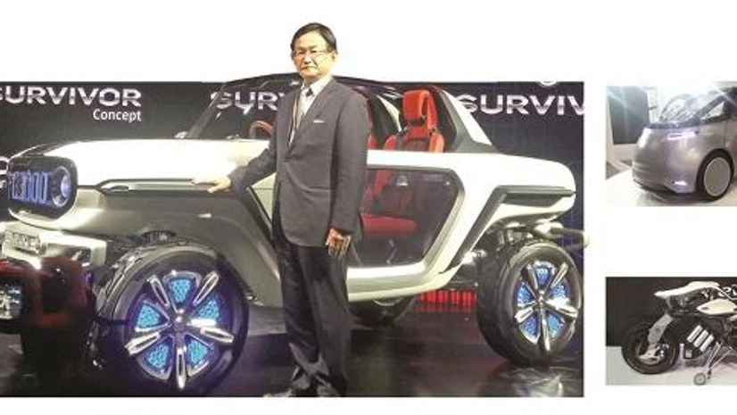 Auto industry, voice commands, Sci-fi, automobile expo, Renault, Maruti Suzuki, Yamaha, TVS Motor, Ashok Leyland, electric vehicle, EV, commercial vehicles, three-wheelers, e-survivor, Ratan Tata, Ampere Vehicles, MOTOROiD, Electronic vehicle, Kia Mo Auto industry, voice commands, Sci-fi, automobile expo, Renault, Maruti Suzuki, Yamaha, TVS Motor, Ashok Leyland, electric vehicle, EV, commercial vehicles, three-wheelers, e-survivor, Ratan Tata, Ampere Vehicles, MOTOROiD, Electronic vehicle, Kia Mo
