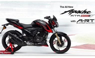 TVS Apache RTR 200 4V 'Race Edition 2.0' launched at Rs 108,985 TVS Apache RTR 200-4V