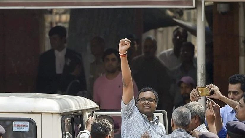 Karti Chidambaram, son of former finance minister P Chidambaram. Photo : PTI Karti Chidambaram