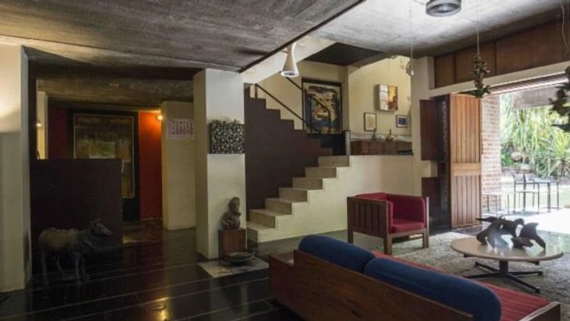 The architect’s home in Ahmedabad The architect’s home in Ahmedabad