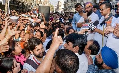 Will go on hunger strike if sealing issue not resolved by Mar 31: Kejriwal Arvind Kejriwal in Lajpat