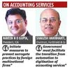 accounting services, legal services, indian business, judiciary, jurisdiction,law practitioner,Dinesh Kanabar,Institute of Chartered Accountants of India, ICAI, charted accountant, N D Gupta,National Advisory Committee on Accounting Standards , NACAS
