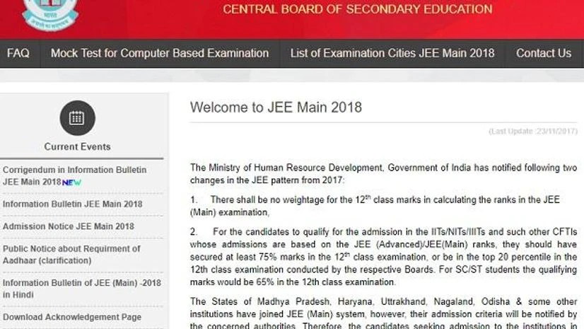 Jee 2018 Mains Jee 2018 Mains