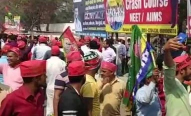 UP by-election result: SP-BSP stun Yogi, Modi into silence: 10 developments SP, BSP workers celebrate in Gorakhpur as the SP candidate Praveen Kumar Nishad leads in the counting of votes.