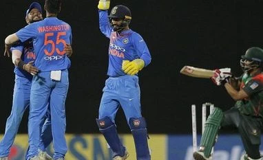 Rohit, Sundar star as India beat Bangladesh to reach Nidahas Trophy final india, cricket