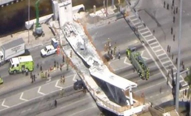 Miami pedestrian bridge collapse: At least 6 to 10 killed in Florida mishap Miami bridge collapse