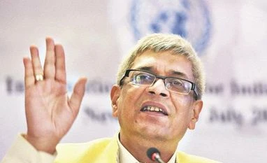 EAC-PM Chairman Bibek Debroy complains about Air India after flight delay Bibek Debroy, economic advisory council, PSB, Public sector banks, PNB Fraud, Companies Act, Bank Nationalization Act, Bank reform, RBI, Central bank, employment data, farmers protest, maharashtra farmers protest, MGNREGA, agricultural distress, loa