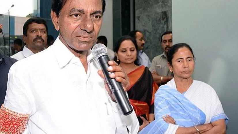 chandrashekhar rao, kcr, mamata banerjee, third front, 3rd front chandrashekhar rao, kcr, mamata banerjee, third front, 3rd front