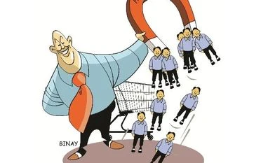 Promo-code panic: Surely not a wise choice of word to attract 'new clients' Illustration