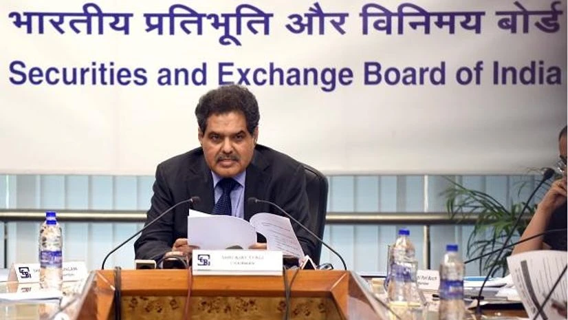 Ajay Tyagi, Chairman Sebi Ajay Tyagi, Chairman, SEBI at the Press Conference in Mumbai on Wednesday - (Photo: Kamlesh Pednekar)