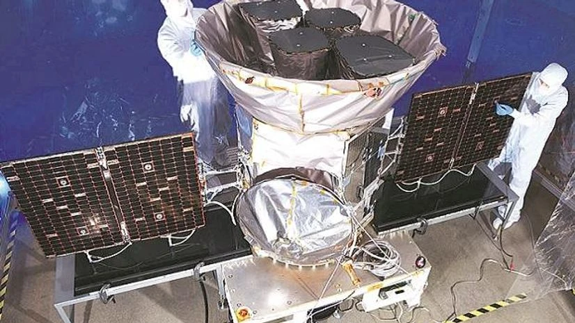 NASA, Transiting Exoplanet Survey Satellite The Transiting Exoplanet Survey Satellite is tentatively scheduled to launch on April 16 aboard a SpaceX Falcon 9 rocket and focus on stars nearer than those analysed by NASA’s planet-seeker Kepler. Photo: NASA