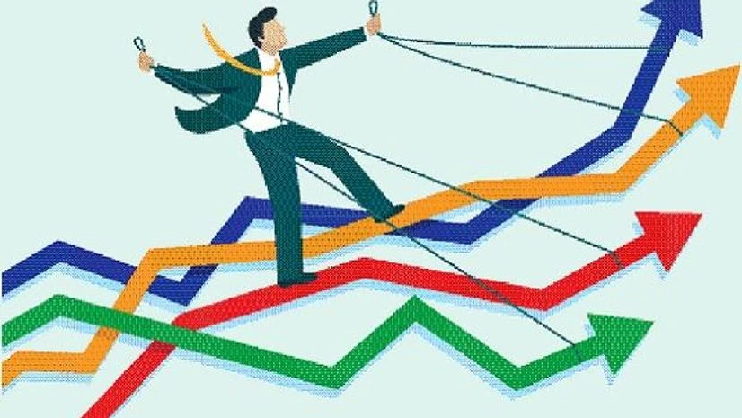 illustration Nifty price-to-earnings down 10%, still above long-term average