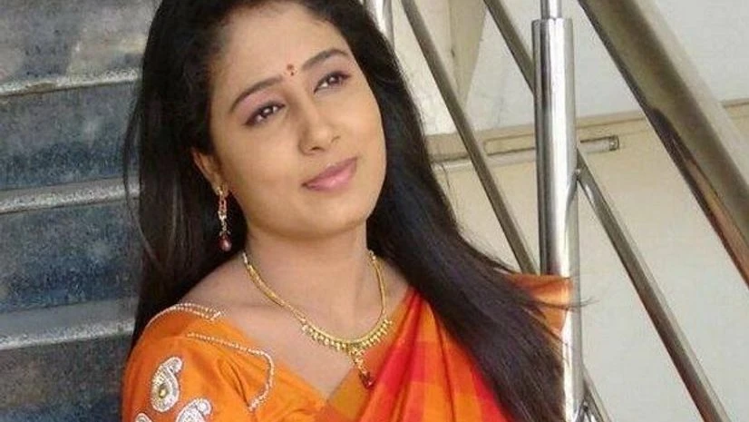 Telugu TV journalist V Radhika Reddy Telugu TV journalist V Radhika Reddy