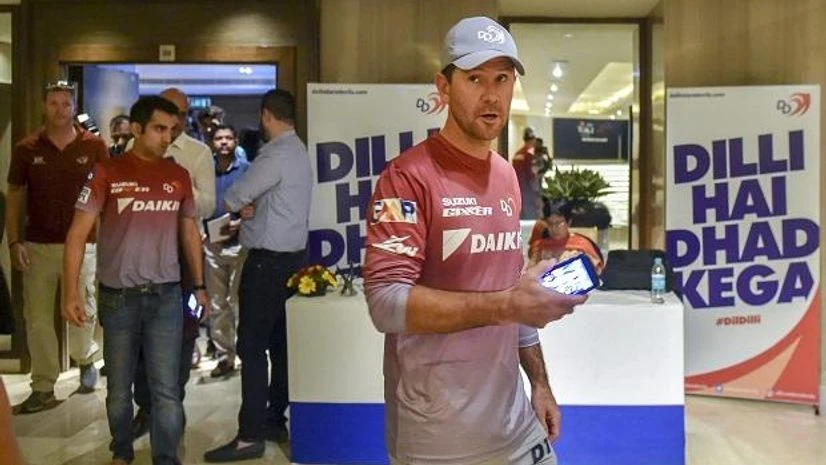 IPL 2018, Delhi Daredevils coach Ricky Ponting with team captain Gautam Gambhir leave after a press conference ahead of IPL 2018 in New Delhi. Photo: PTI IPL 2018, Delhi Daredevils coach Ricky Ponting with team captain Gautam Gambhir leave after a press conference ahead of IPL 2018 in New Delhi. Photo: PTI
