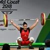 Indian Weightlifter Punam Yadav competes in women's 69kg Weightlifting category during the Commonwealth  Games 2018 in Gold Coast.   File photo: PTI