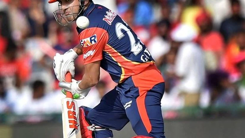 Delhi Daredevils (DD) captain Gautam Gambhir plays a shot against Kings XI Punjab (KXIP) during an IPL match 2018 at IS Bindra Stadium in Mohali. Photo: PTI Delhi Daredevils (DD) captain Gautam Gambhir plays a shot against Kings XI Punjab (KXIP) during an IPL match 2018 at IS Bindra Stadium in Mohali. Photo: PTI