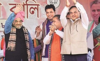 Lok Sabha polls: PM Modi, Shah banking on a handful of leaders with skills Amit Shah, Biplab Kumar Deb, Himanta Biswa Sarma